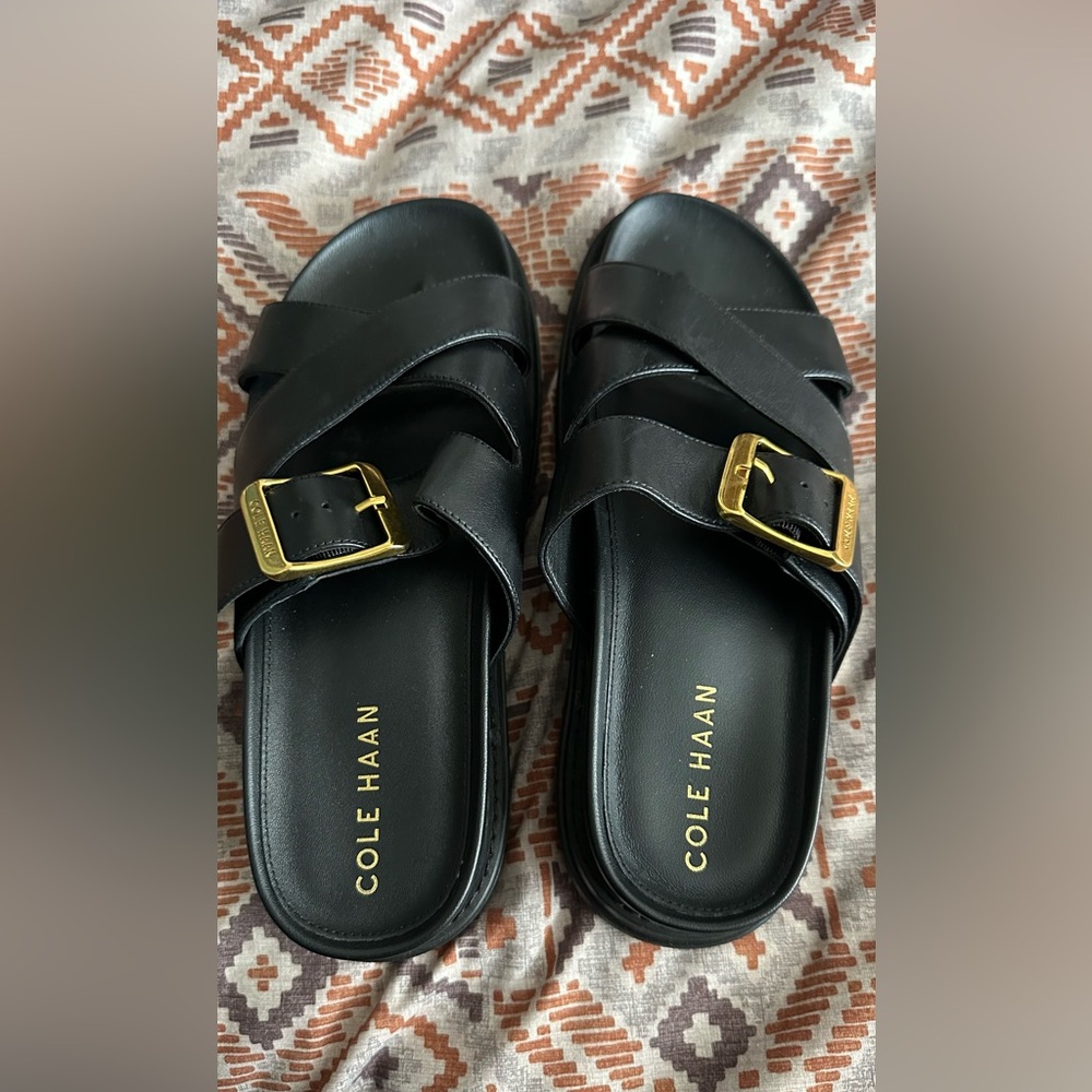 Cole Haan Black Women's Fraya Sandals